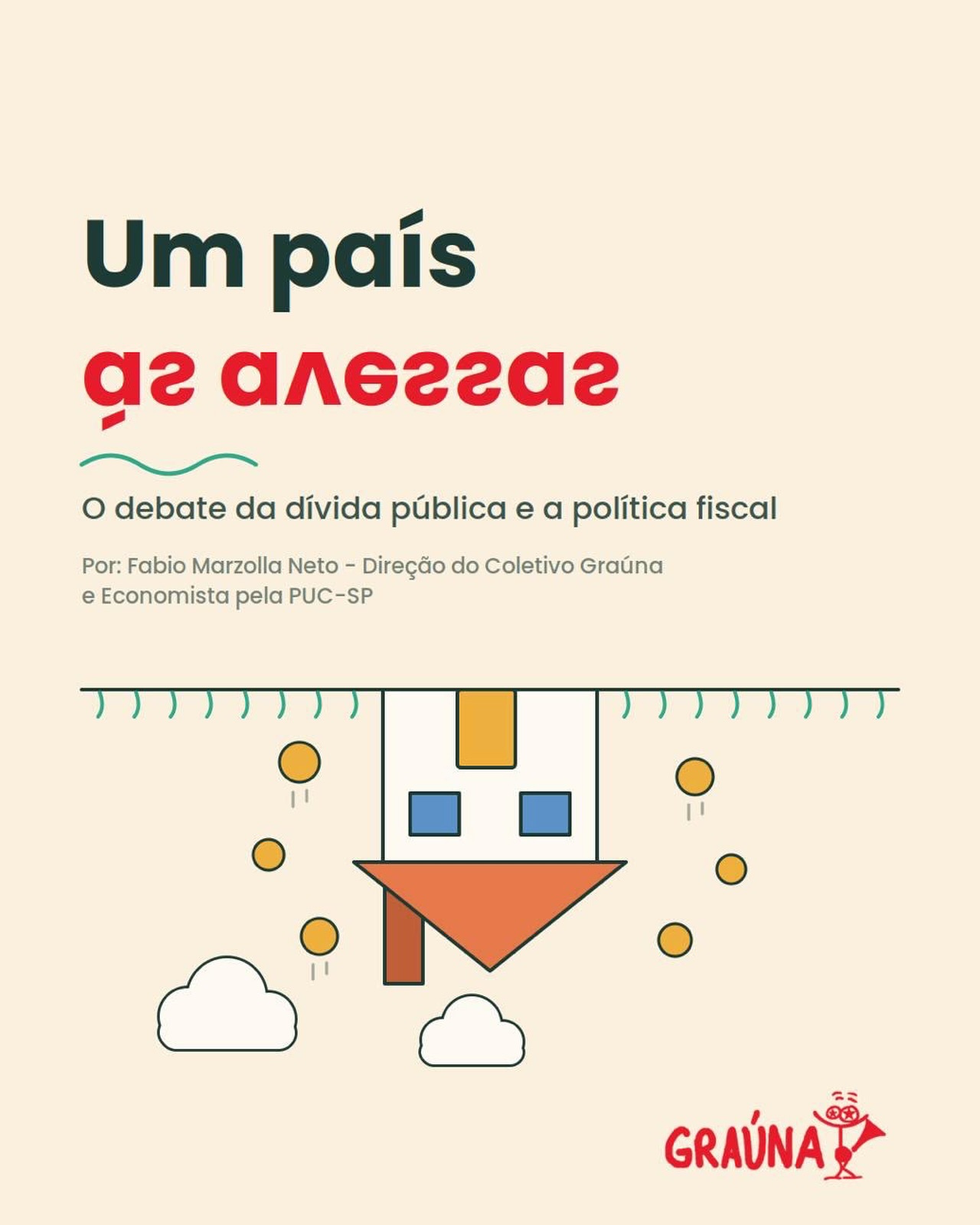 Capa da publicação: Um País às Avessas